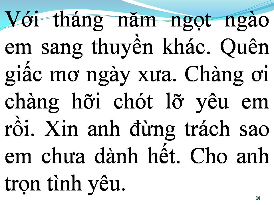 Lời bài hát BỨC TRANH ĐỊNH MỆNH