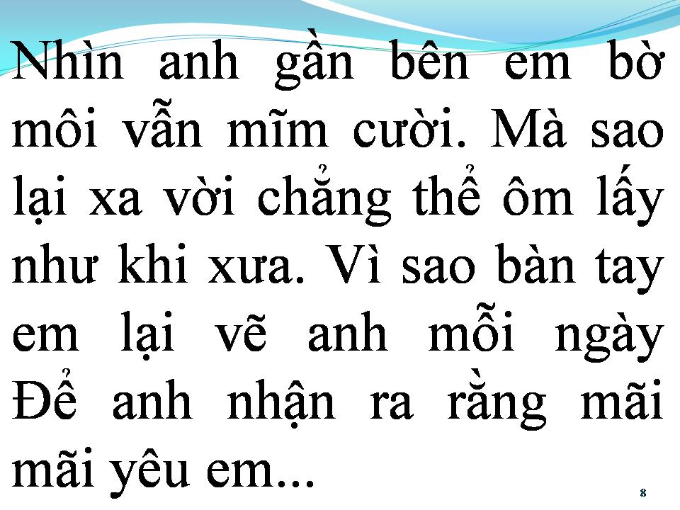 Lời bài hát BỨC TRANH TRONG TIM