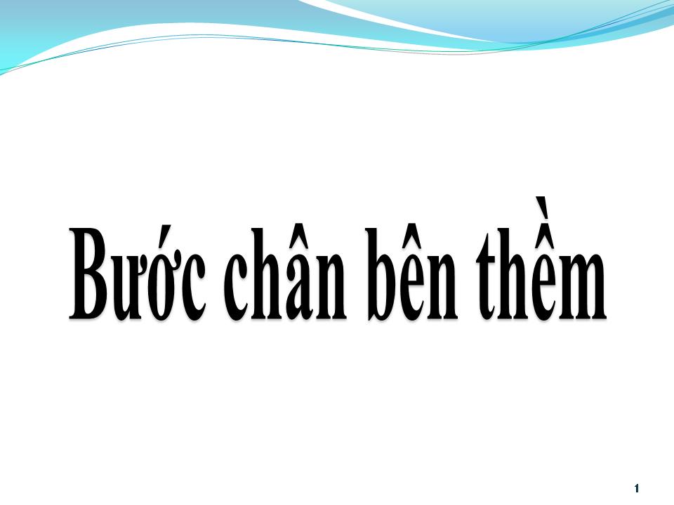 Lời bài hát BƯỚC CHÂN BÊN THỀM