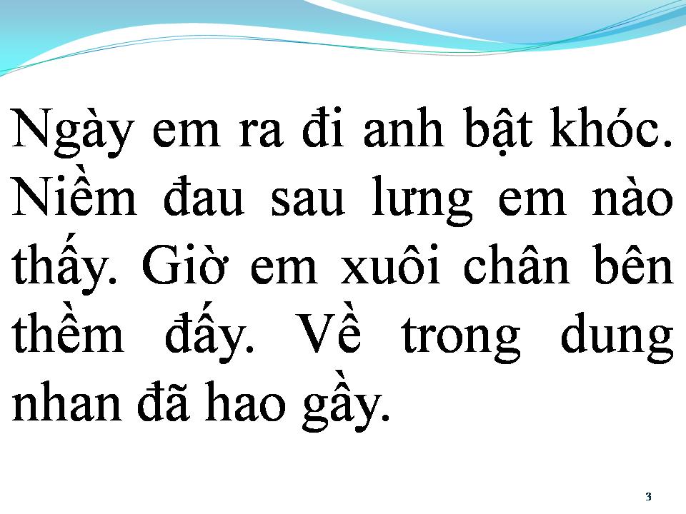 Lời bài hát BƯỚC CHÂN BÊN THỀM