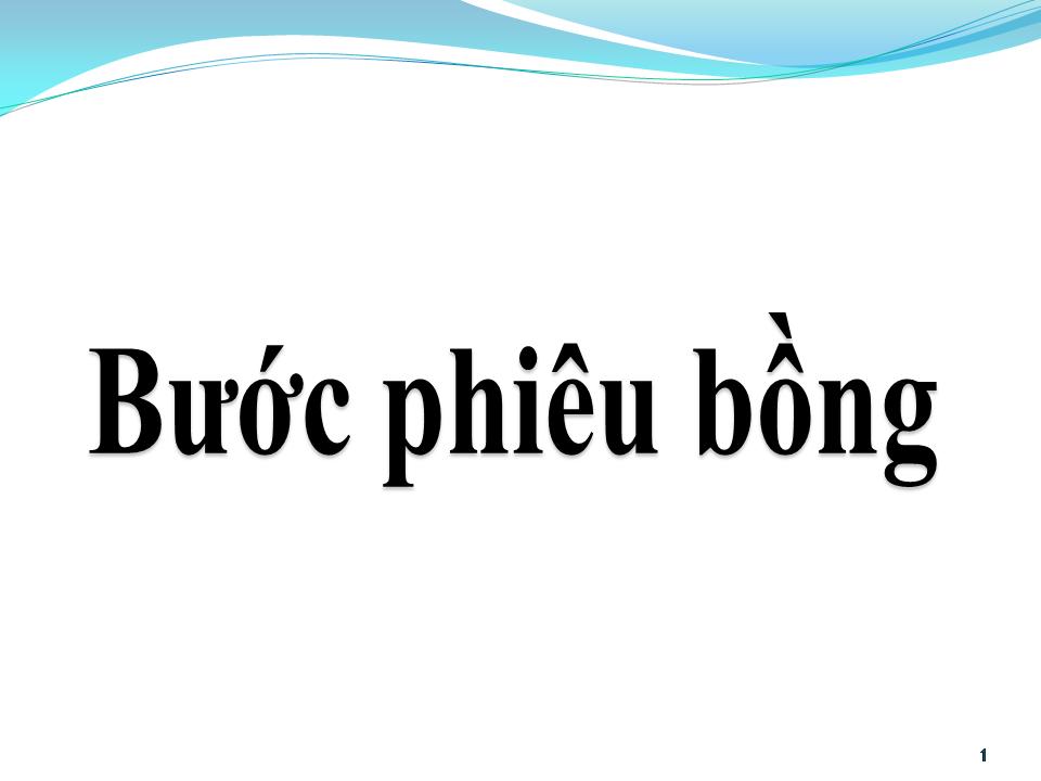 Lời bài hát BƯỚC PHIÊU BỒNG