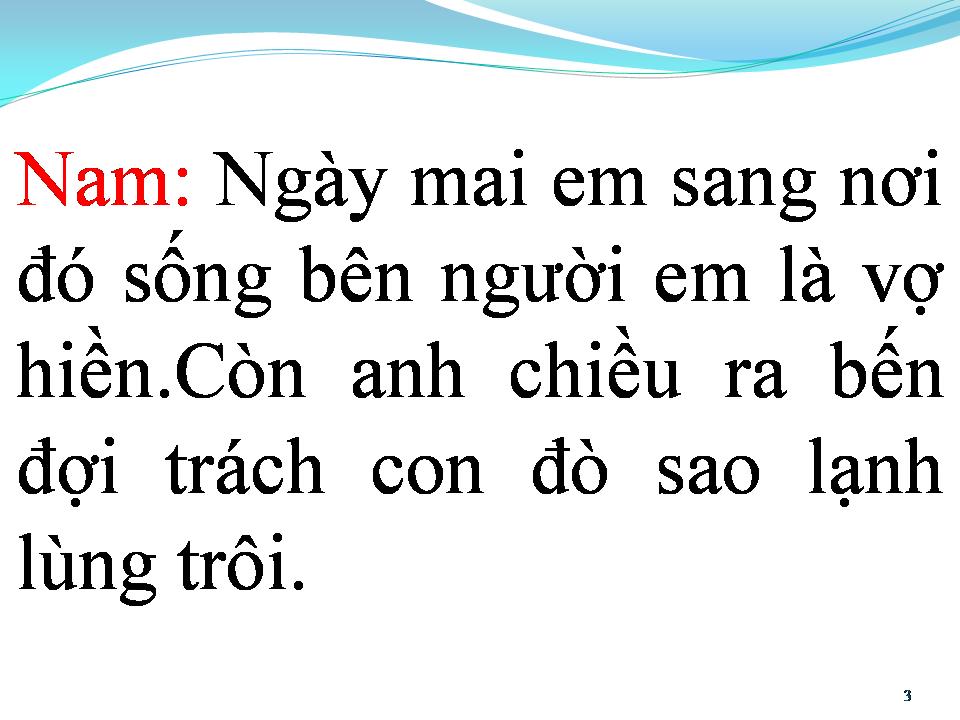 Lời bài hát BUỒN CON CÁ QUẪY ĐUÔI