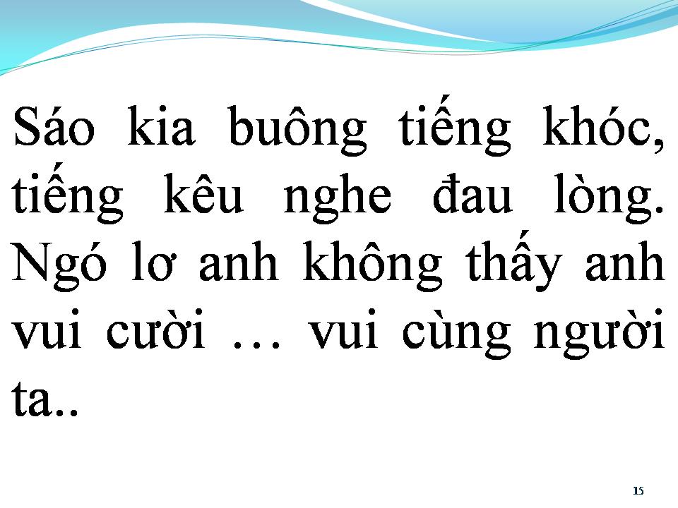 Lời bài hát BUỒN CON SÁO SẬU