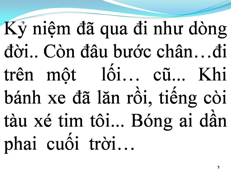 Lời bài hát BUỒN GA NHỎ