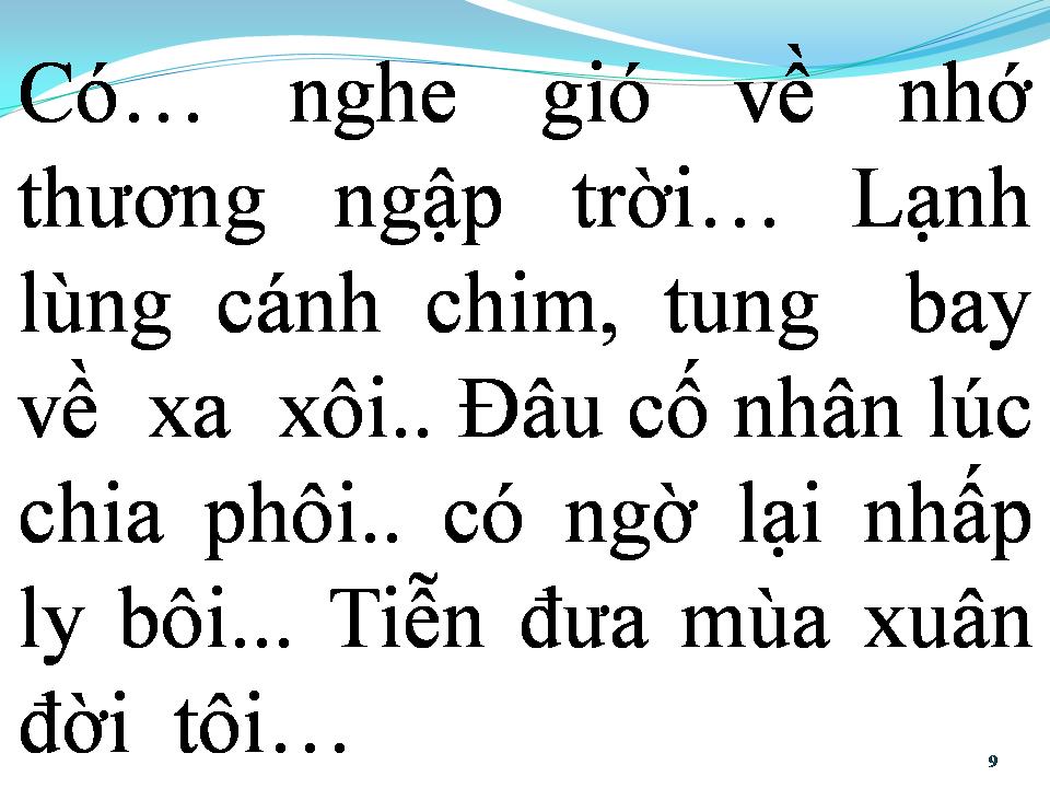 Lời bài hát BUỒN GA NHỎ