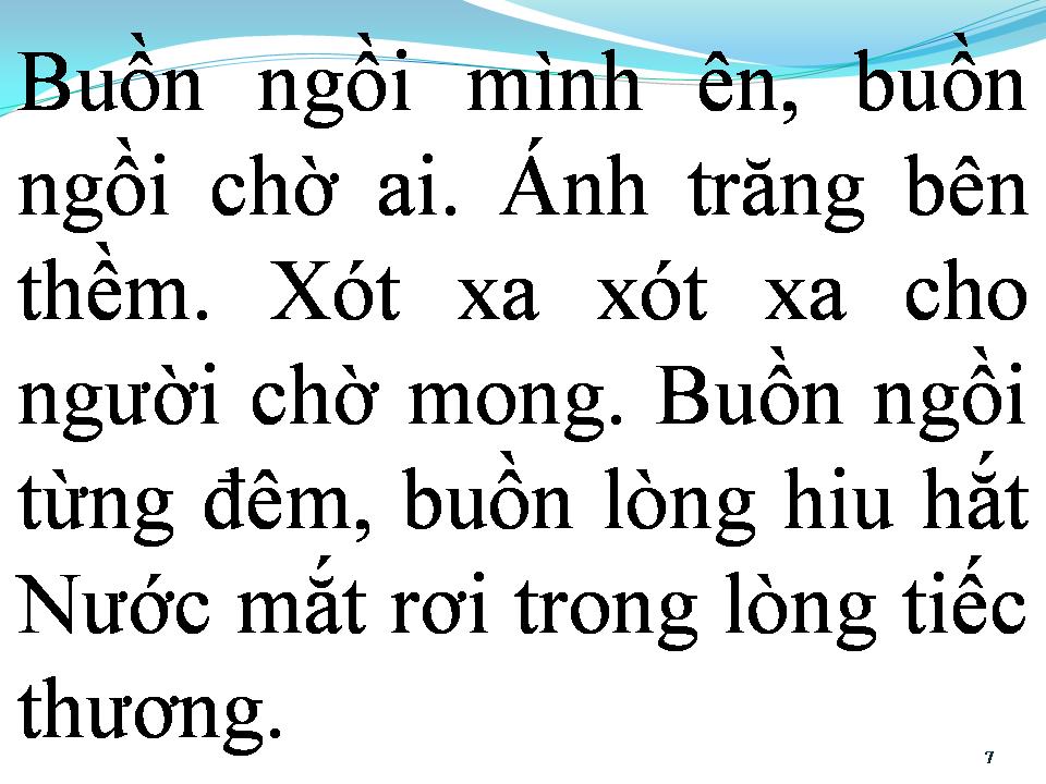 Lời bài hát BUỒN MÌNH ÊN