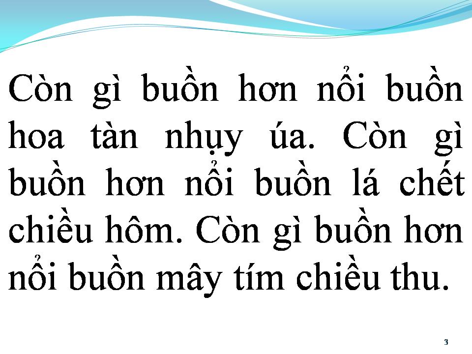 Lời bài hát BUỒN NÀO HƠN