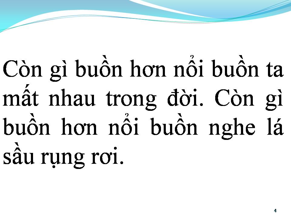 Lời bài hát BUỒN NÀO HƠN