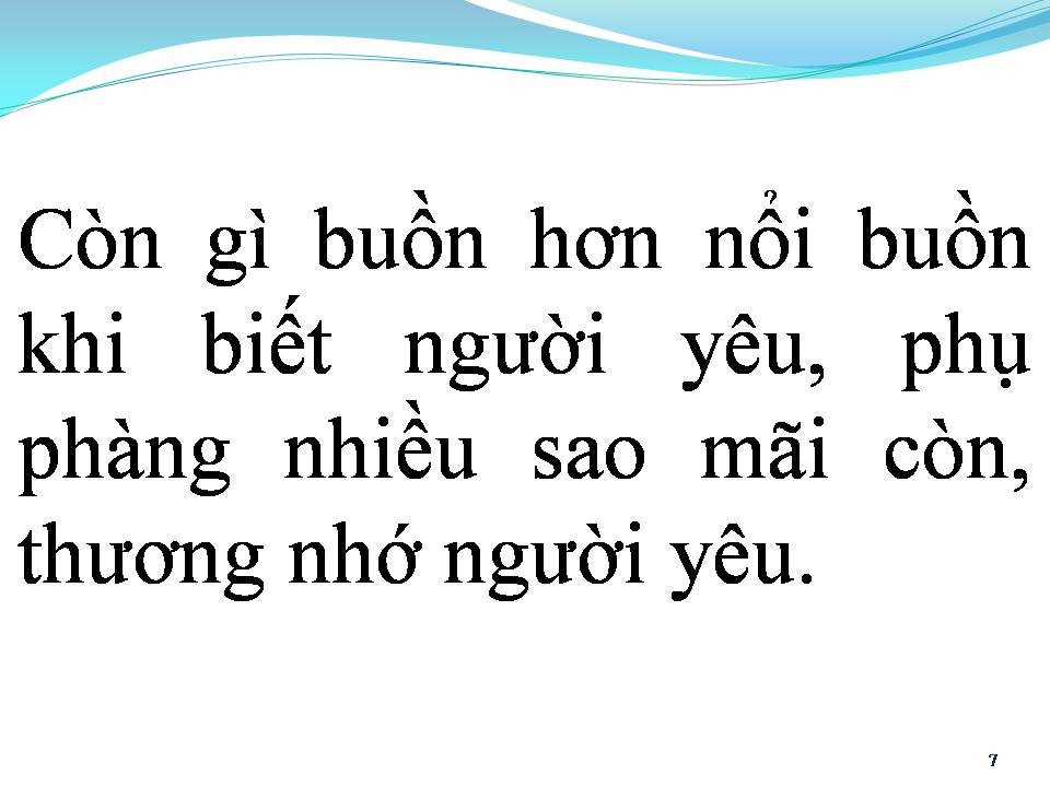 Lời bài hát BUỒN NÀO HƠN