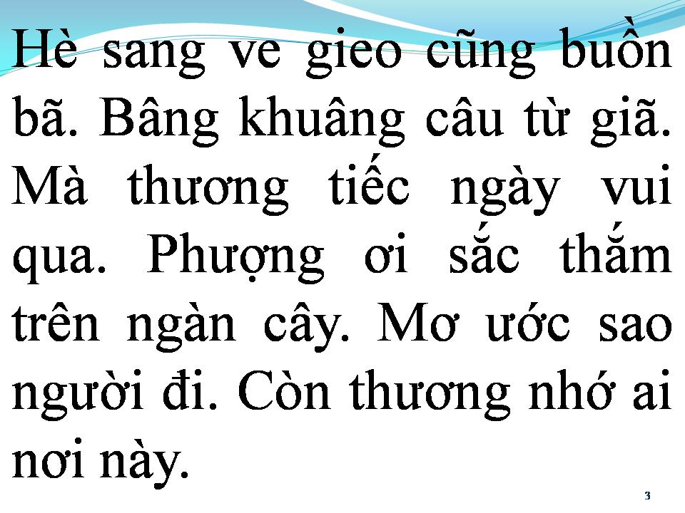 Lời bài hát BUỒN NHƯ PHƯỢNG