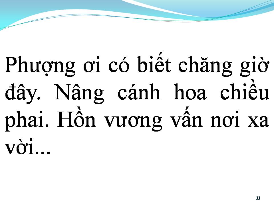 Lời bài hát BUỒN NHƯ PHƯỢNG