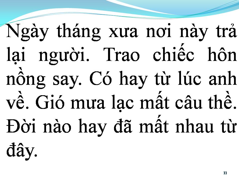 Lời bài hát BUỒN NHƯ THÔNG XANH