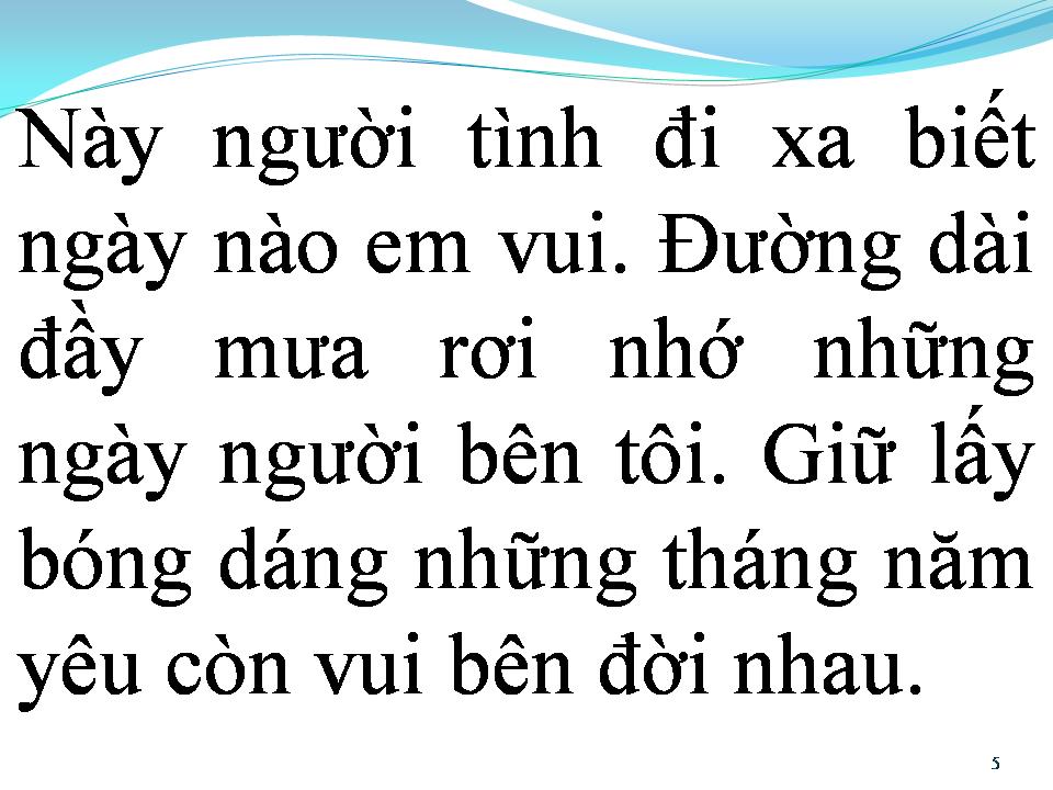 Lời bài hát BUỒN ƠI NGỦ YÊN