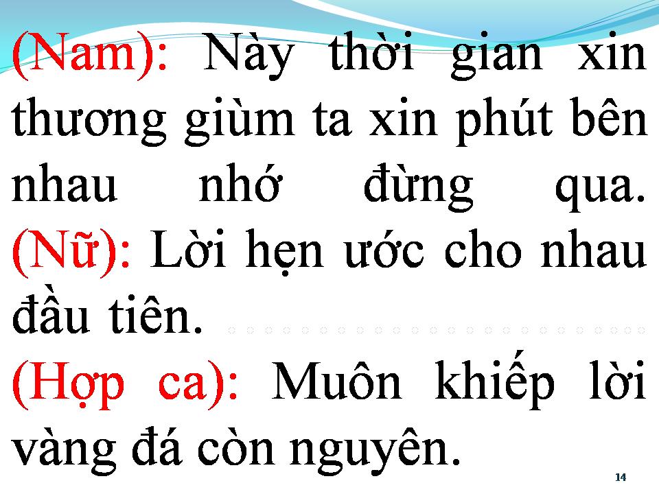 Lời bài hát BUỒN THỜI GIAN