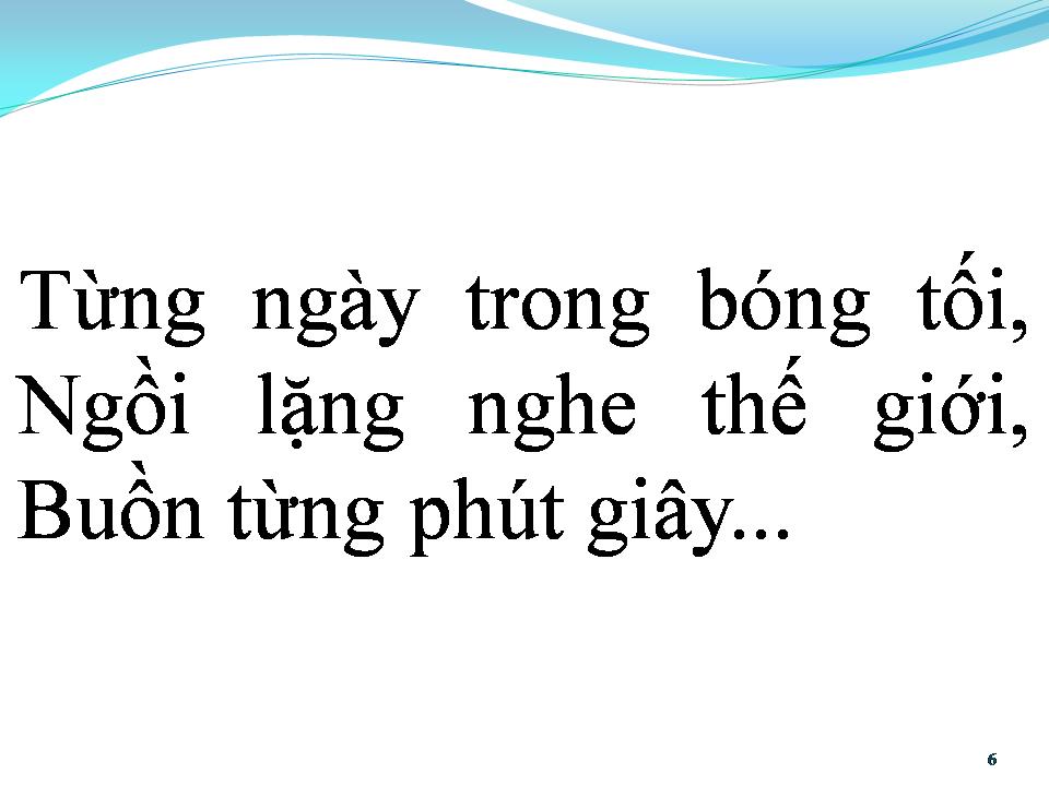 Lời bài hát BUỒN TỪNG PHÚT GIÂY