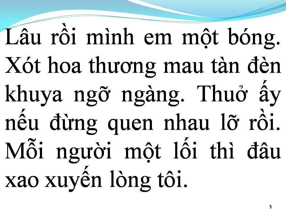 Lời bài hát BUỒN VÀO ĐÊM