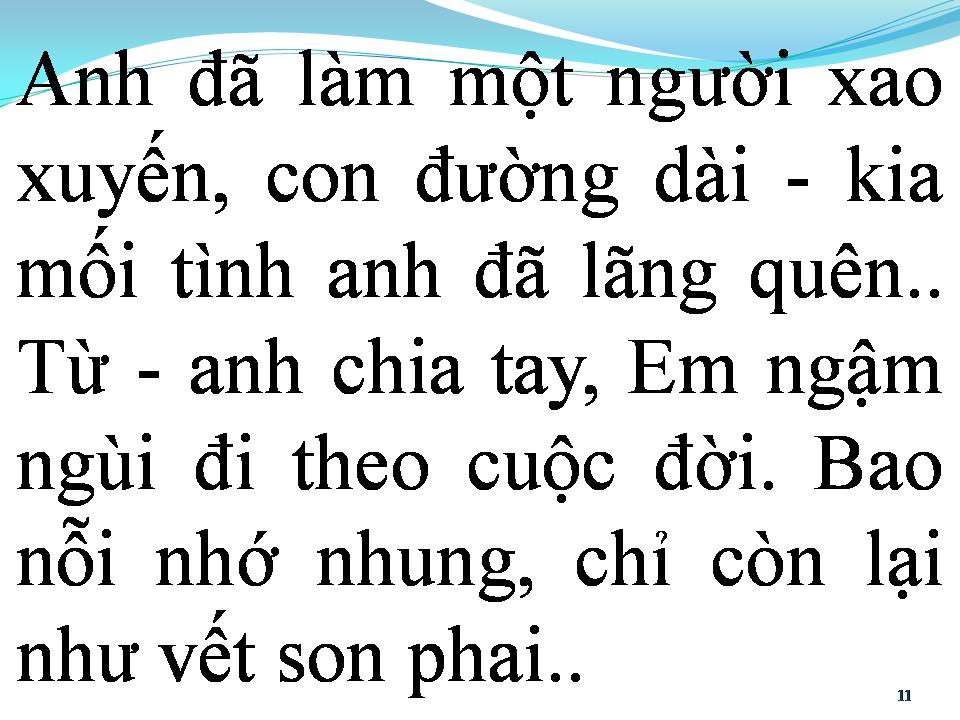 Lời bài hát BUỒN VƯƠNG GÓT HỒNG