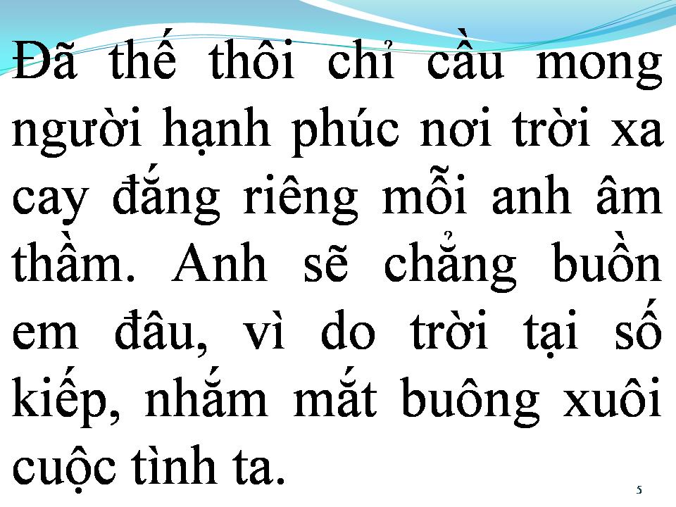 Lời bài hát BUÔNG XUÔI SỐ KIẾP