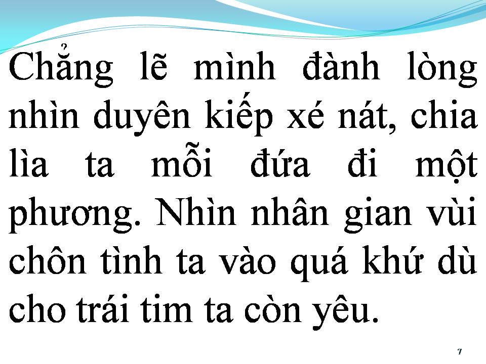 Lời bài hát BUÔNG XUÔI SỐ KIẾP