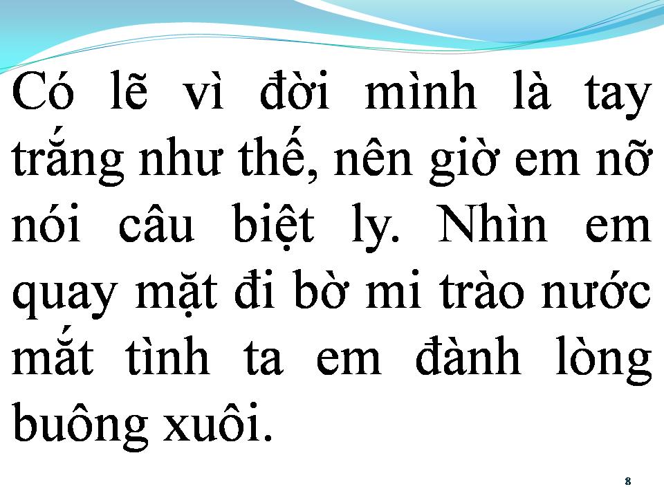 Lời bài hát BUÔNG XUÔI SỐ KIẾP