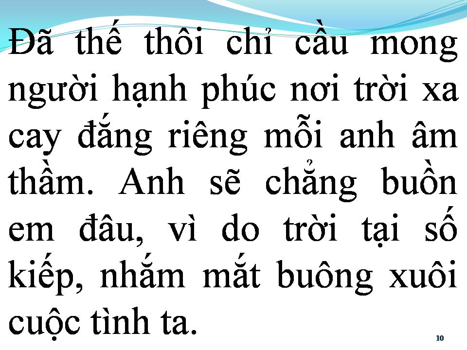 Lời bài hát BUÔNG XUÔI SỐ KIẾP