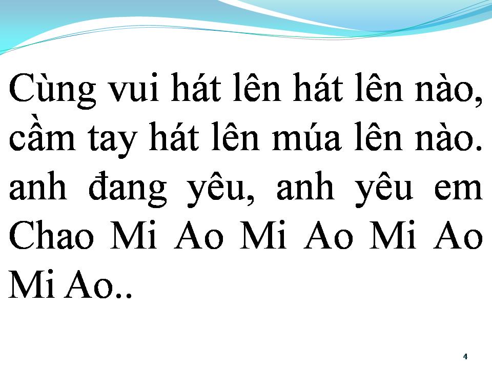 Lời bài hát BÚP BÊ CHAO MI AO