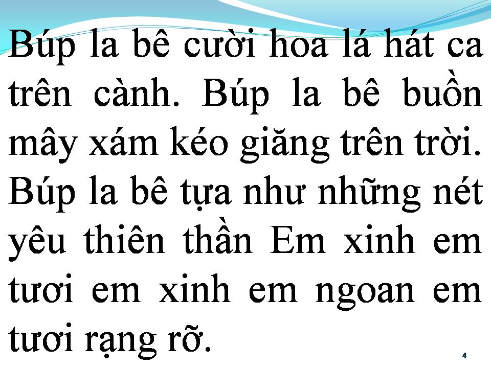 Lời bài hát BÚP BÊ ĐẸP XINH