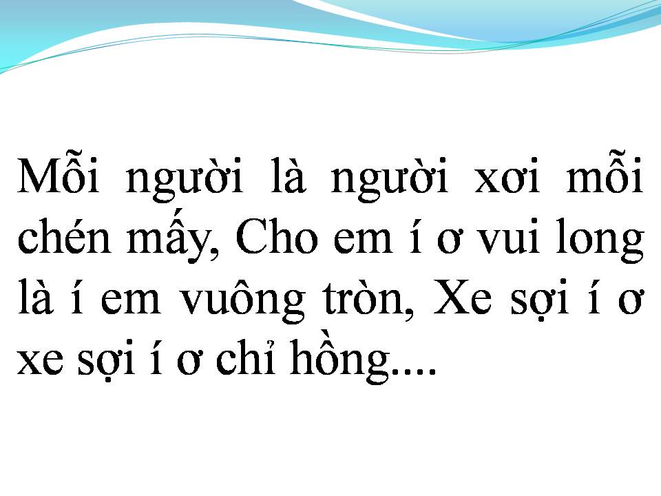 Lời bài hát MỜI NƯỚC MỜI TRẦU