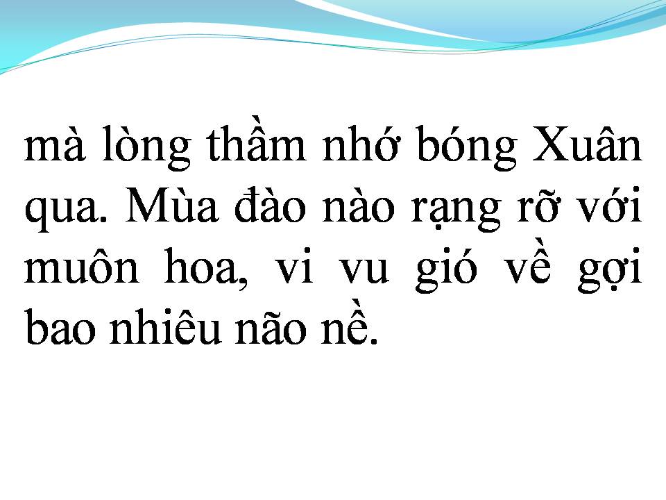 Lời bài hát HOA ĐÀO NĂM TRƯỚC