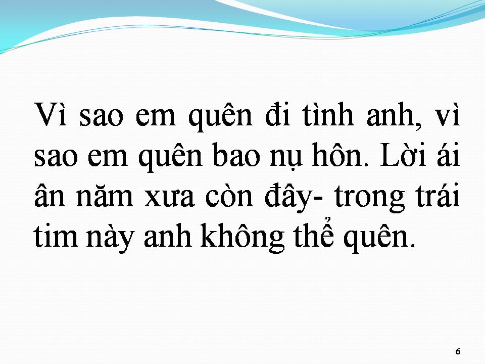 Lời bài hát ĐÃ BIẾT KHI YÊU