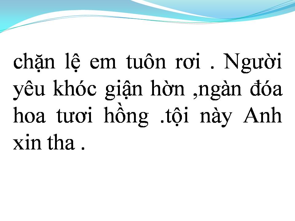 Lời bài hát ĐA TÌNH