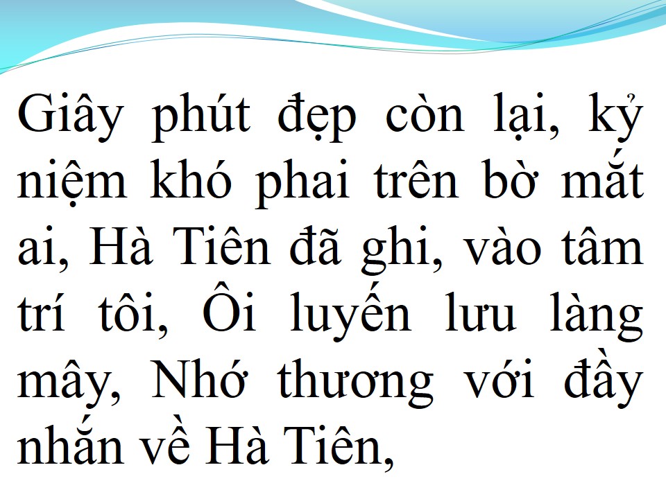 Lời bài hát HÀ TIÊN