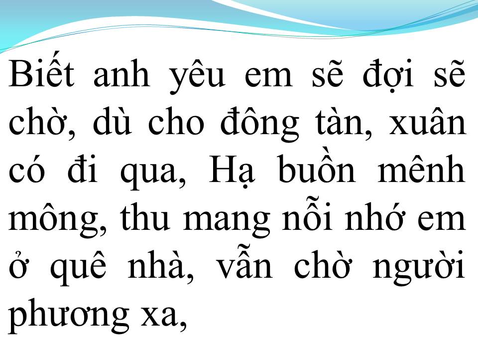 Lời bài hát HAI ĐỨA MÌNH YÊU NHAU