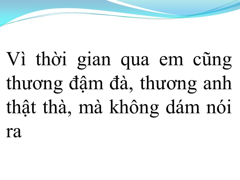 Lời bài hát HAI ĐỨA MÌNH YÊU NHAU