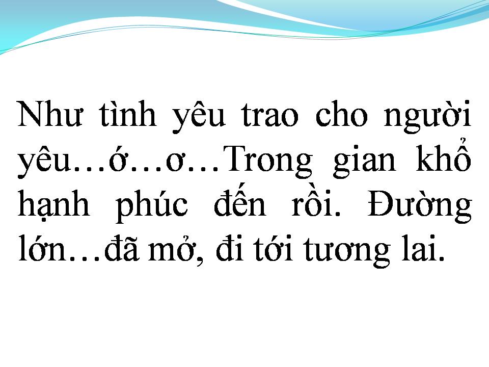 Lời bài hát HÁT VỀ CÂY LÚA HÔM NAY