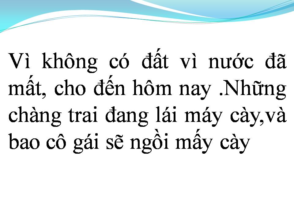 Lời bài hát HÁT VỀ CÂY LÚA HÔM NAY