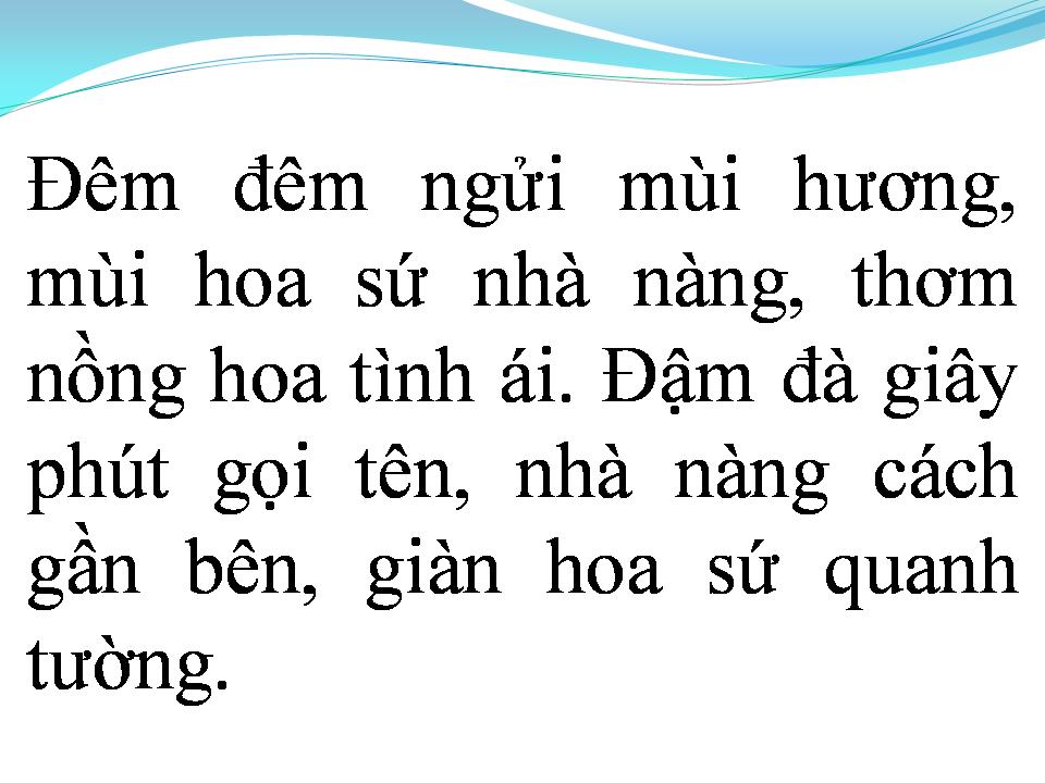Lời bài hát HOA SỨ NHÀ NÀNG