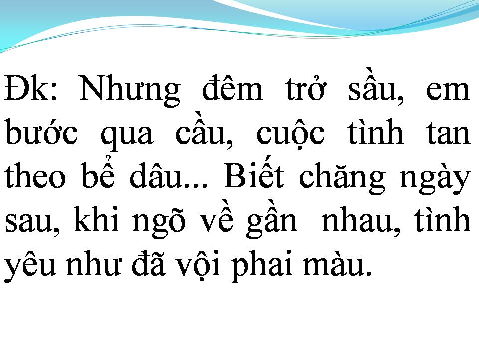 Lời bài hát HOA SỨ NHÀ NÀNG