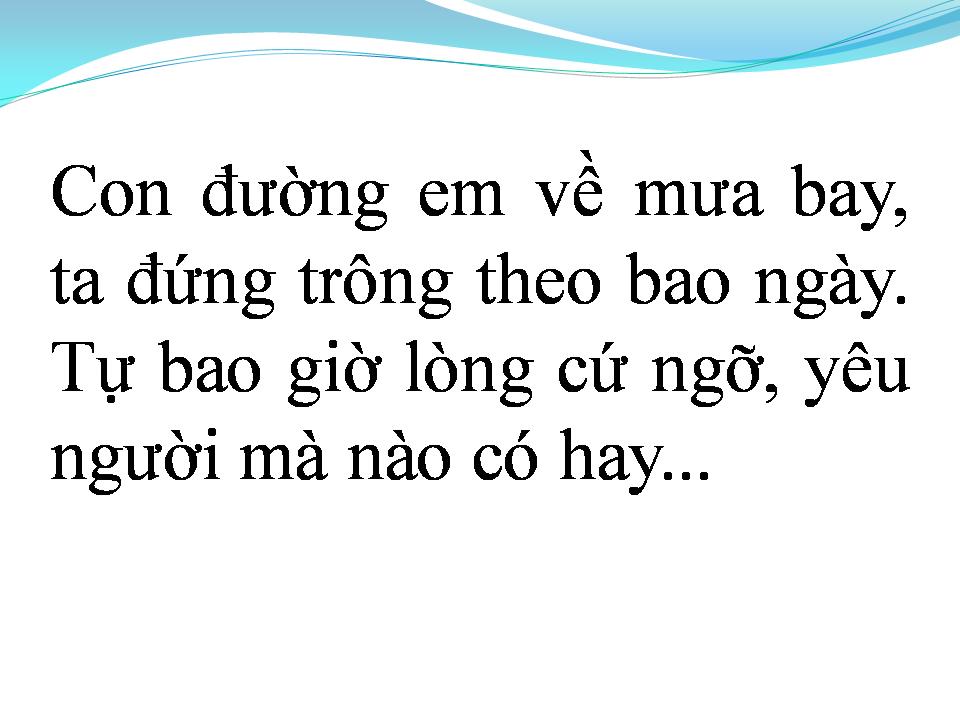 Lời bài hát HOA TÍM NGÀY XƯA