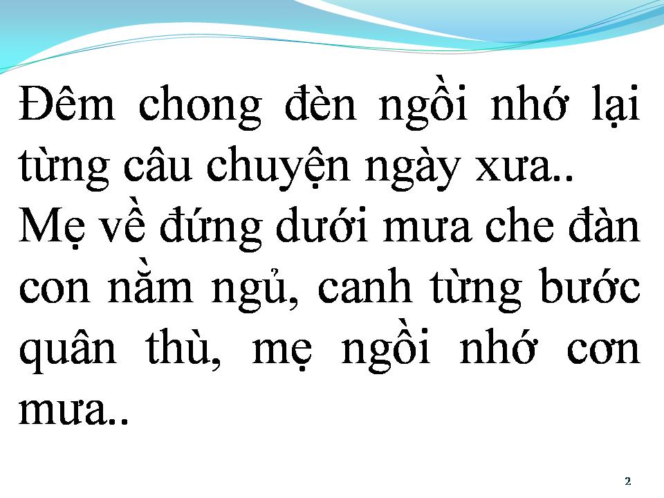 Lời bài hát HUYỀN THOẠI MẸ
