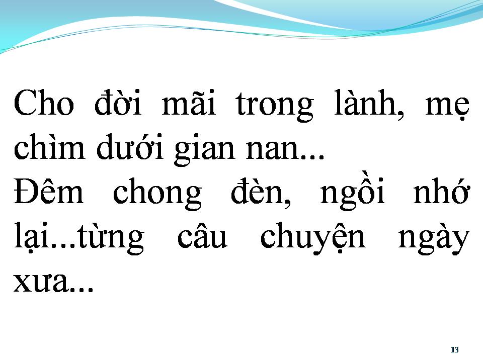 Lời bài hát HUYỀN THOẠI MẸ