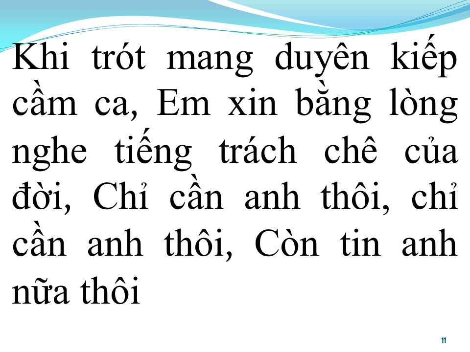 Lời bài hát KIẾP CẦM CA
