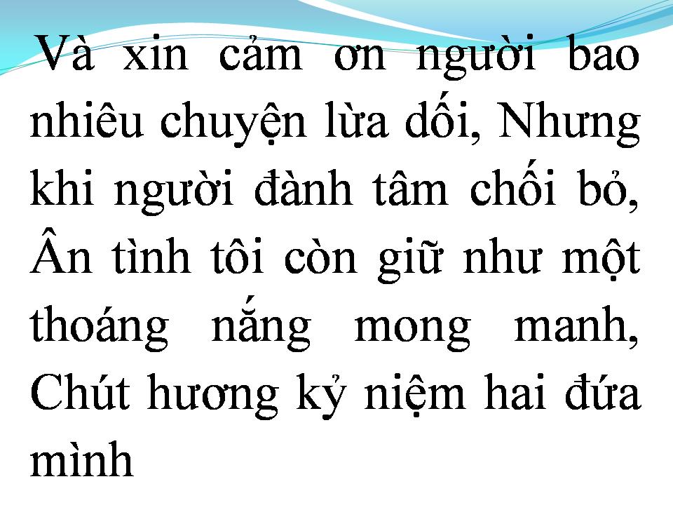 Lời bài hát SẦU LẺ BÓNG 2