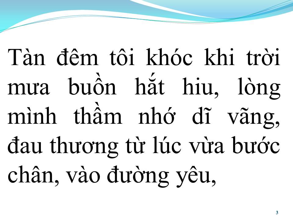 Lời bài hát SẦU LẺ BÓNG 