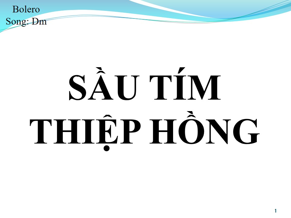 Lời bài hát SẦU TÍM THIỆP HỒNG (SONG CA)
