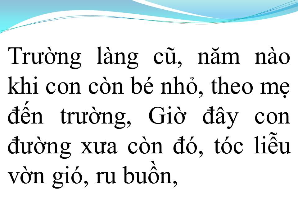 Lời bài hát SƯƠNG TRẮNG MIỀN QUÊ NGOẠI