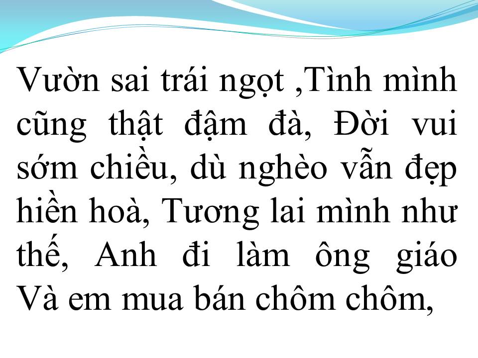 Lời bài hát TÌNH ĐẸP MÙA CHÔM CHÔM