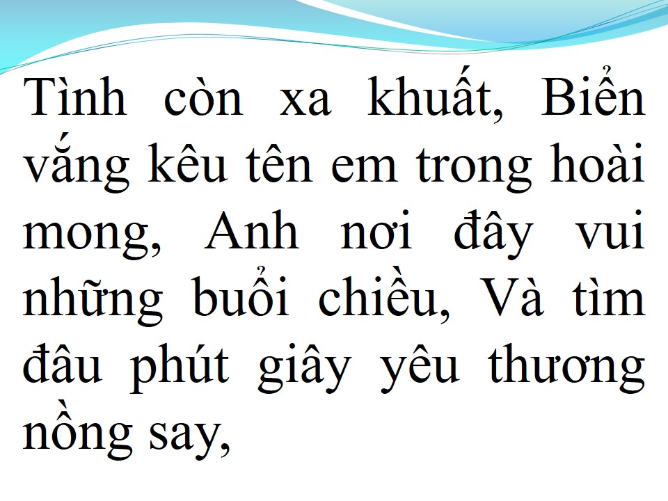 Lời bài hát TÌNH NHẠT PHAI