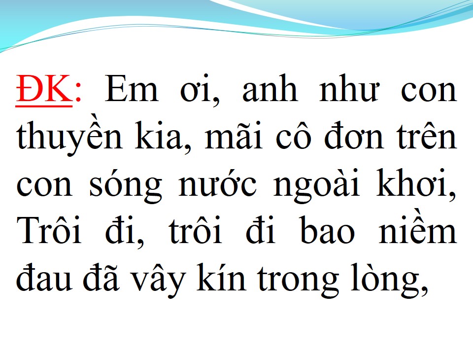 Lời bài hát TÌNH NHẠT PHAI