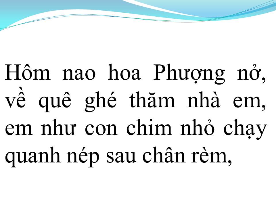 Lời bài hát TÌNH NHỎ MAU QUÊN